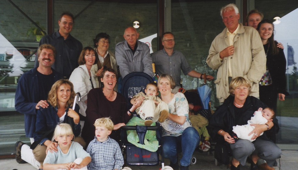 Een hele oude groepsfoto